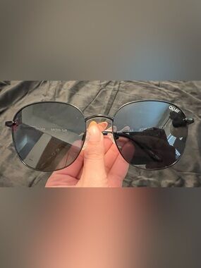 Quay Australia Jezabell Black Polarized Sunglasses NWOT